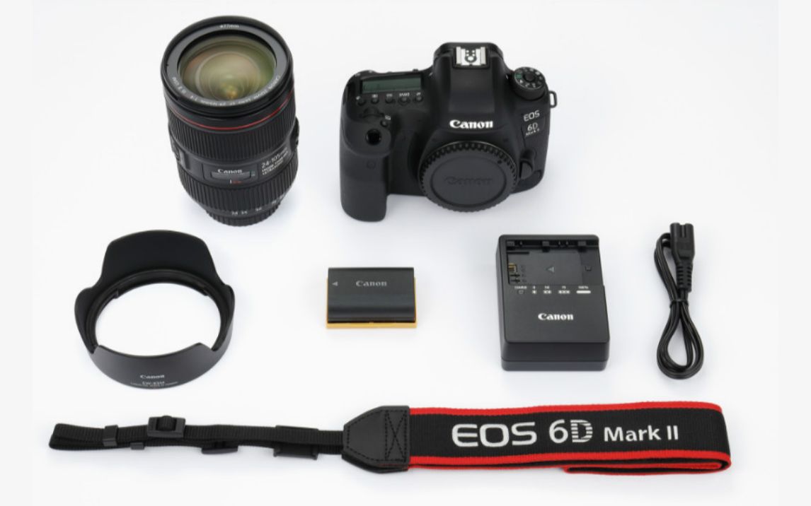 佳能(Canon)EOS 6D Mark II 6D2全画幅单反相机 L级24105标准镜头套装(约2620万像素/4K延时短片)怎么样好不好用性价比高的推荐哔哩哔哩bilibili