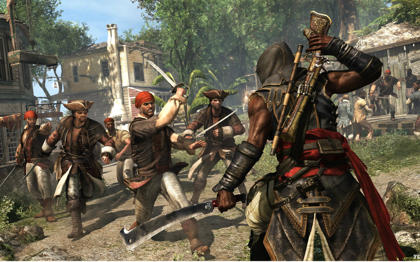 刺客信条自由呐喊100同步视频攻略