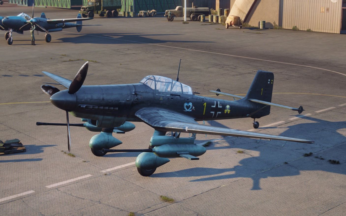 战机世界 第五级 德国 ju 87 g_哔哩哔哩_bilibili