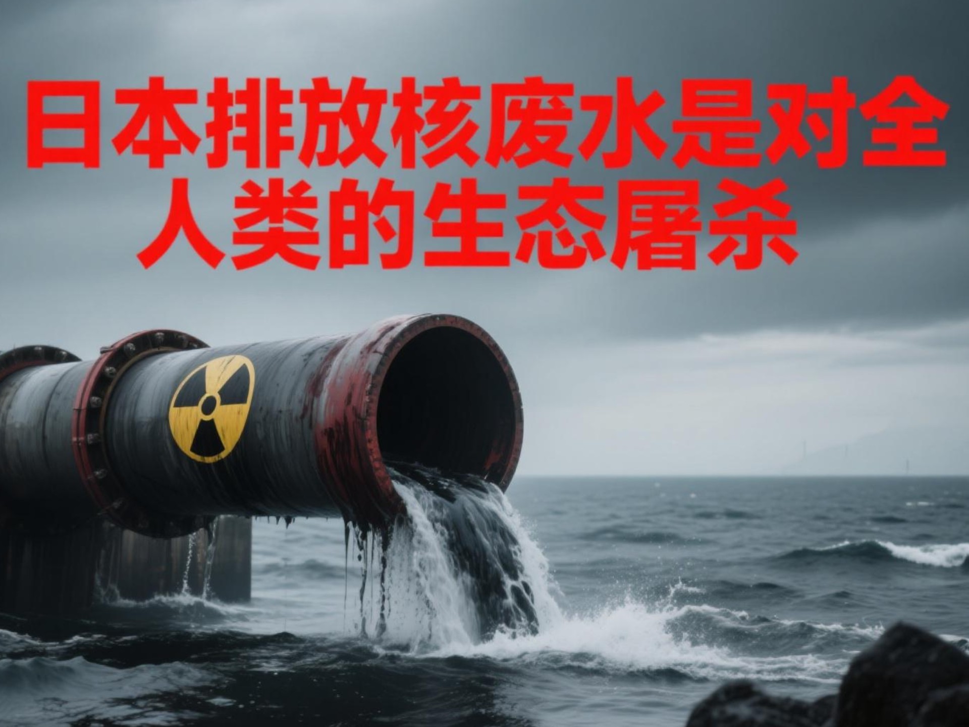 日本排放核废水是对生态的屠杀