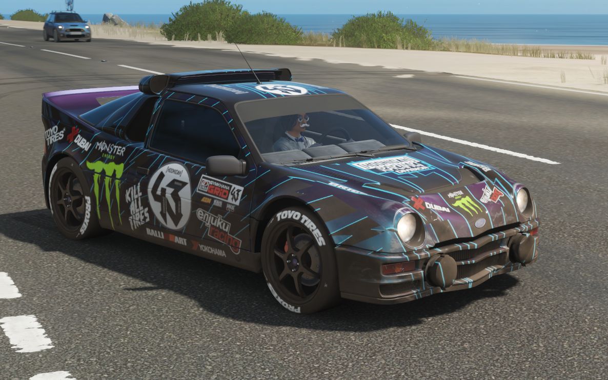 【地平线4】全程唯唯诺诺 自动挡 s1级 rs200 苦行赛道劲敌 9分10秒