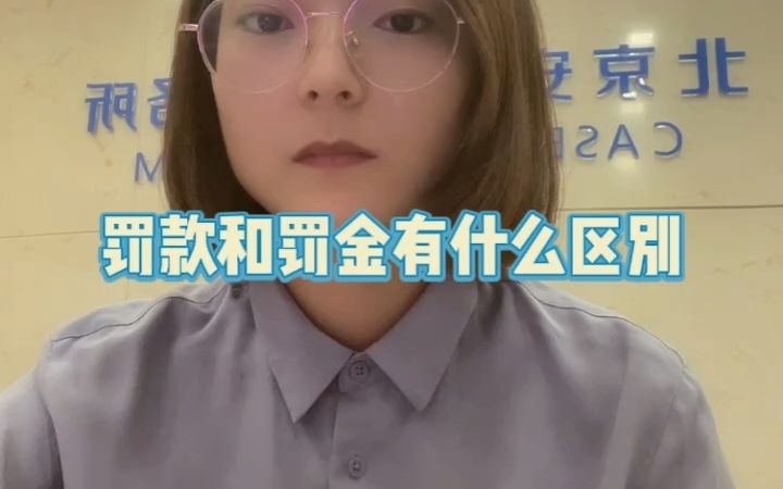 【干货分享】罚款和罚金有什么区别?哔哩哔哩bilibili