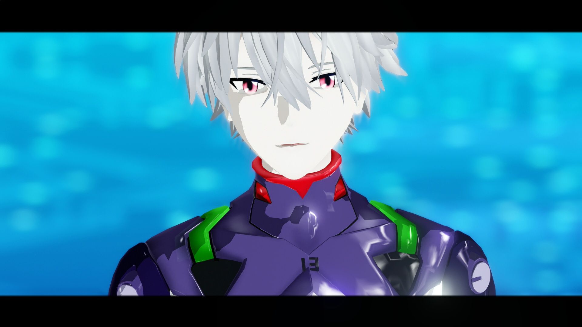 【eva/mmd】让渚薰跳个鬼步舞试试