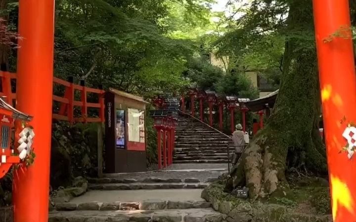 京都贵船神社,日本求姻缘三大神社之一哔哩哔哩bilibili