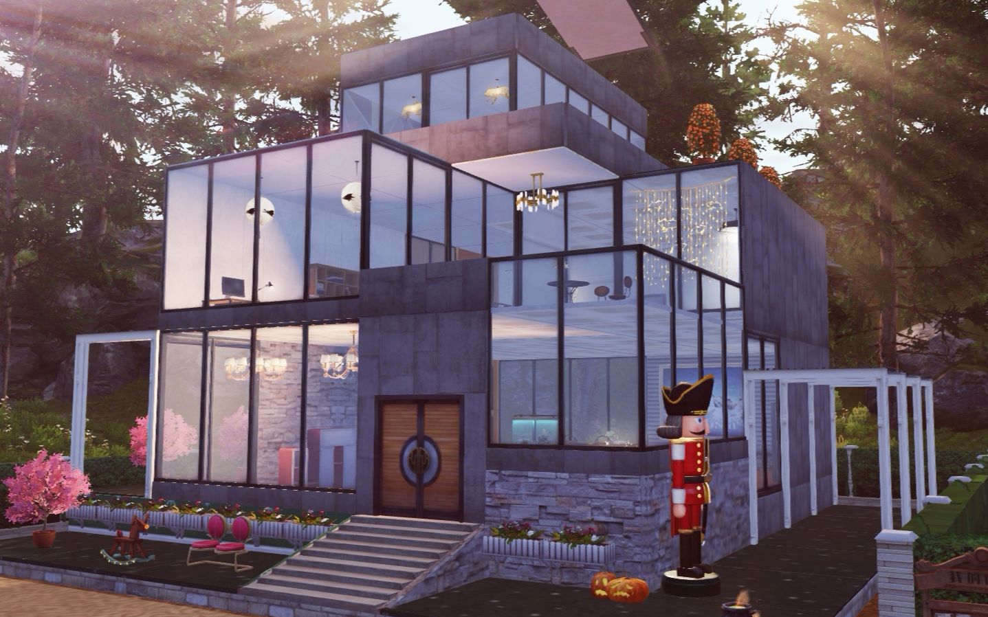 明日之后房子建筑——现代风小楼