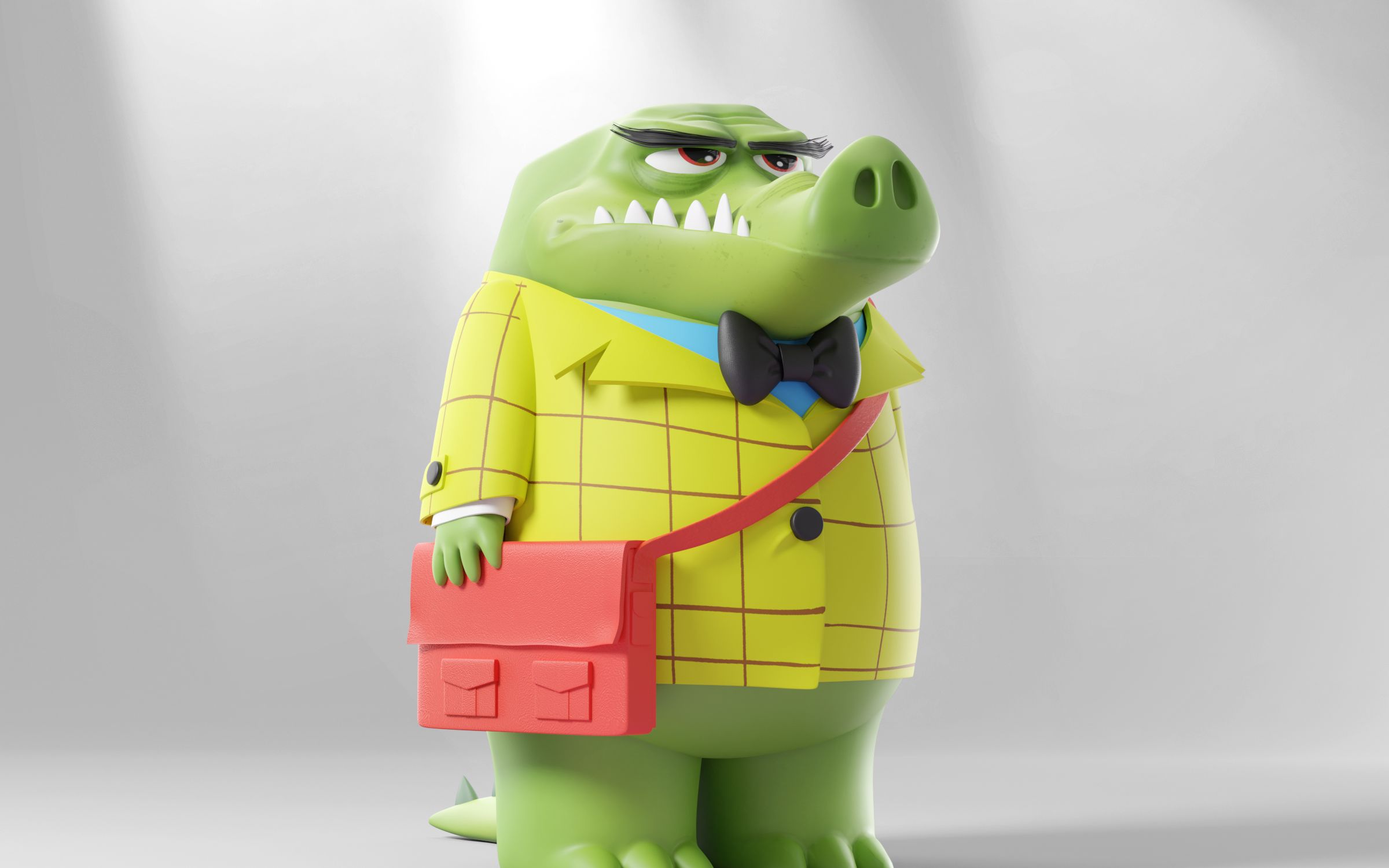 鳄鱼先生快速建模全流程