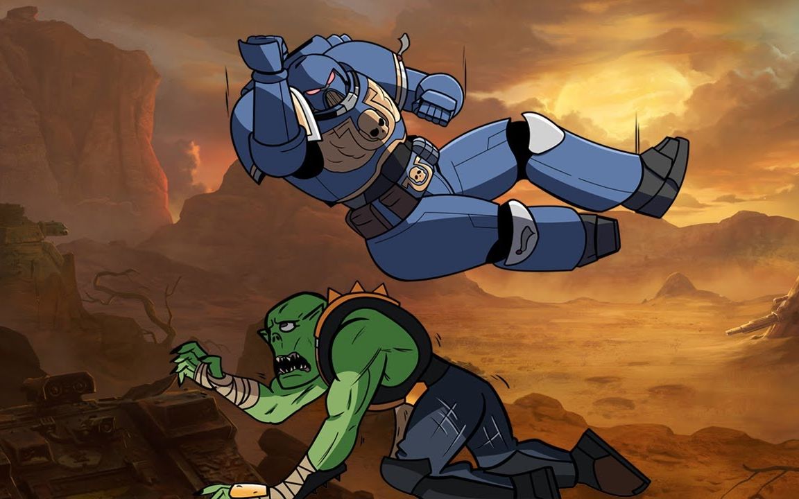 古玩鉴赏:《星际战士》_哔哩哔哩bilibili_战锤