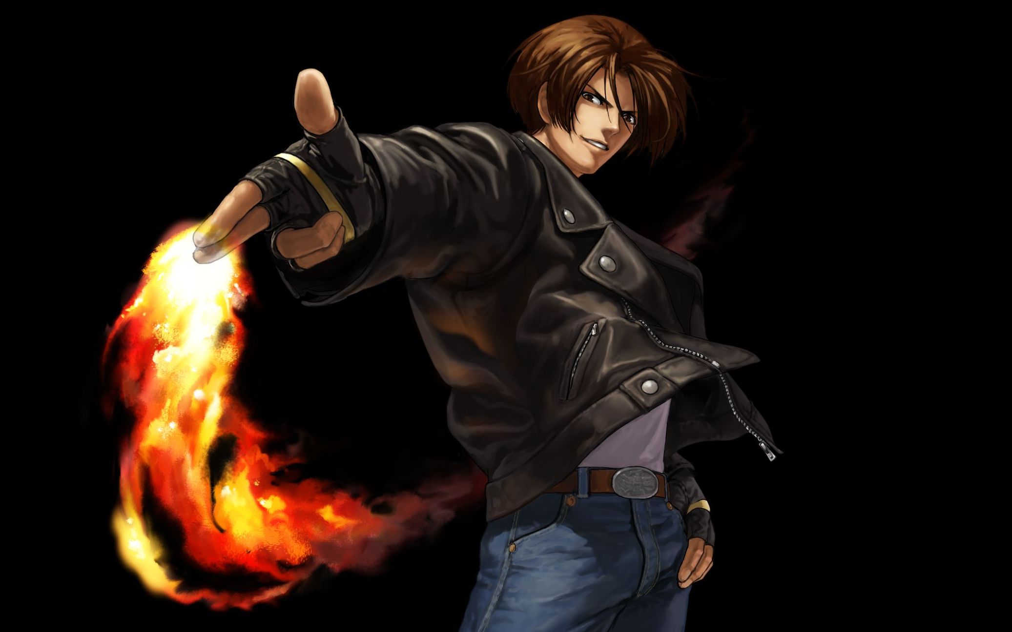 奇怪的十割姿势增加了(拳皇13波草)