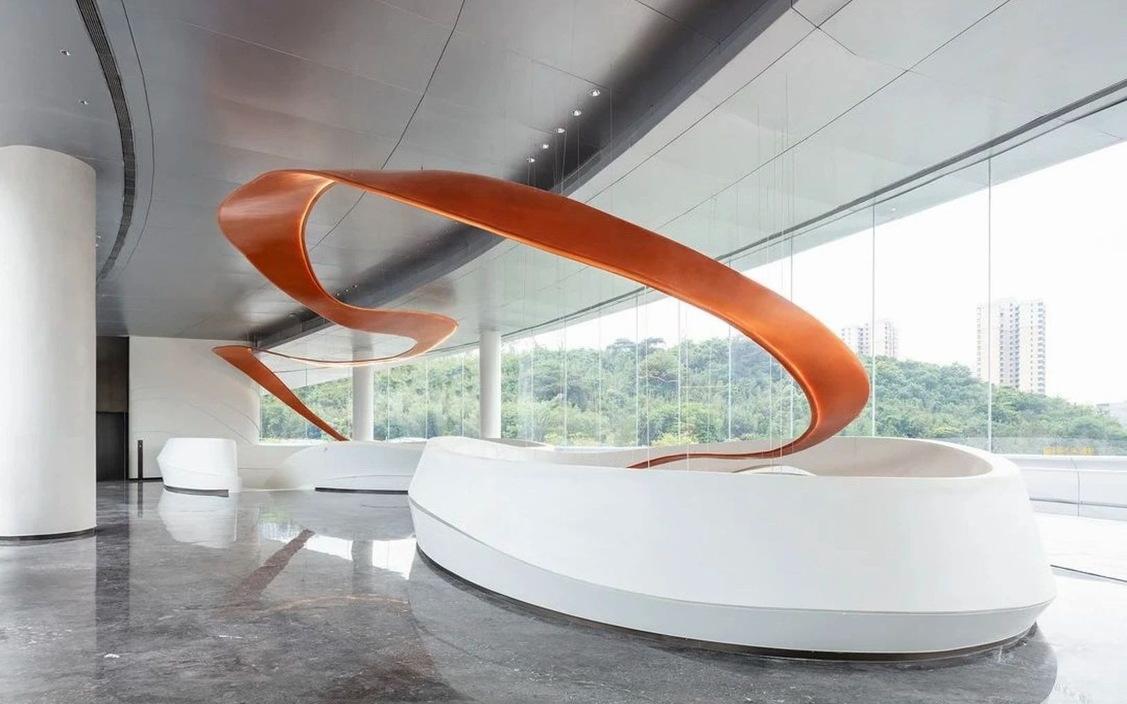 hba设计公司代表作品 #售楼处案例 售楼处丨【hba最新力作】虚实虾舷