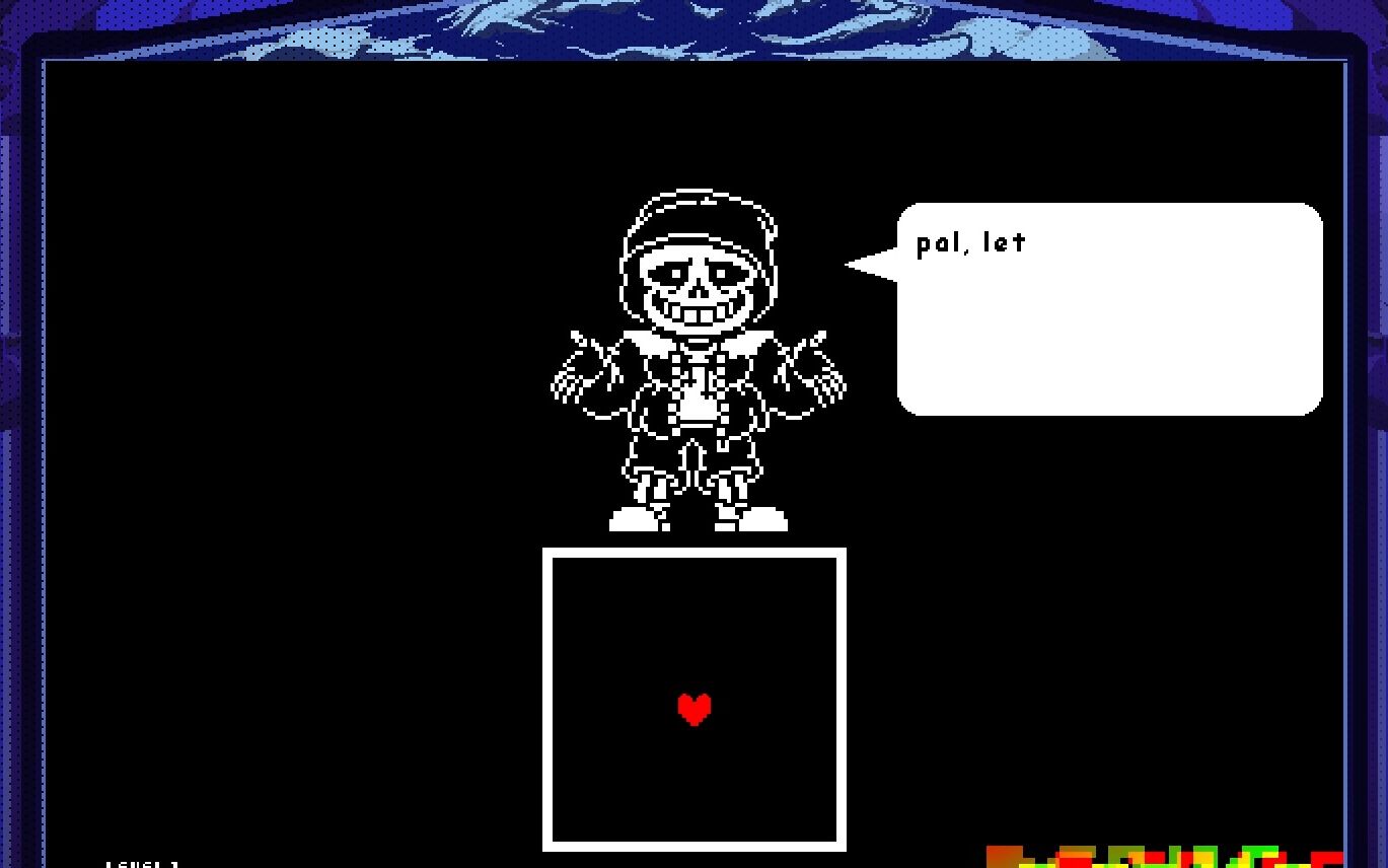 fdy未知sans饶恕结局