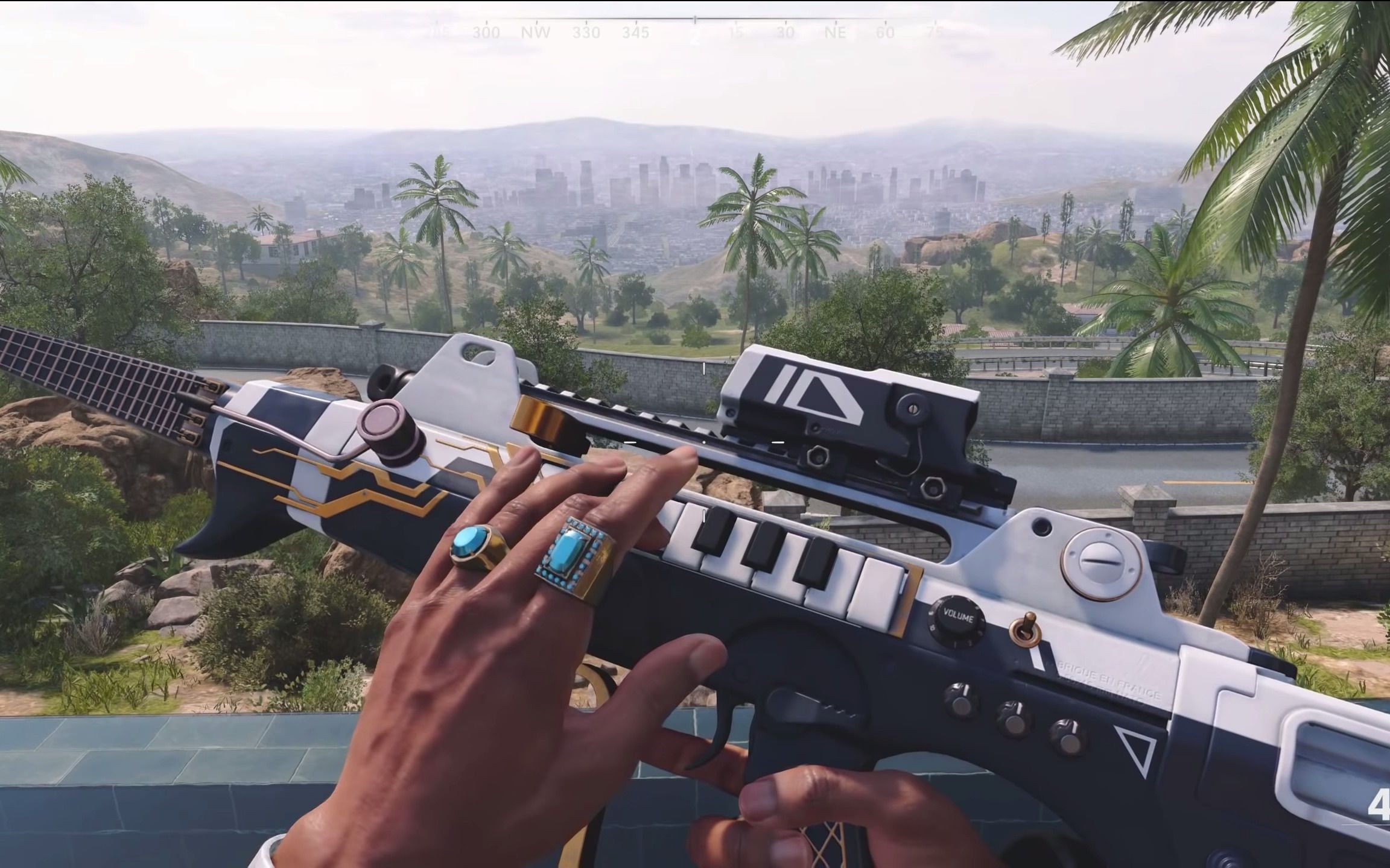 使命召唤战区冷战摇滚大师级精品ffar1组合包游戏内预览