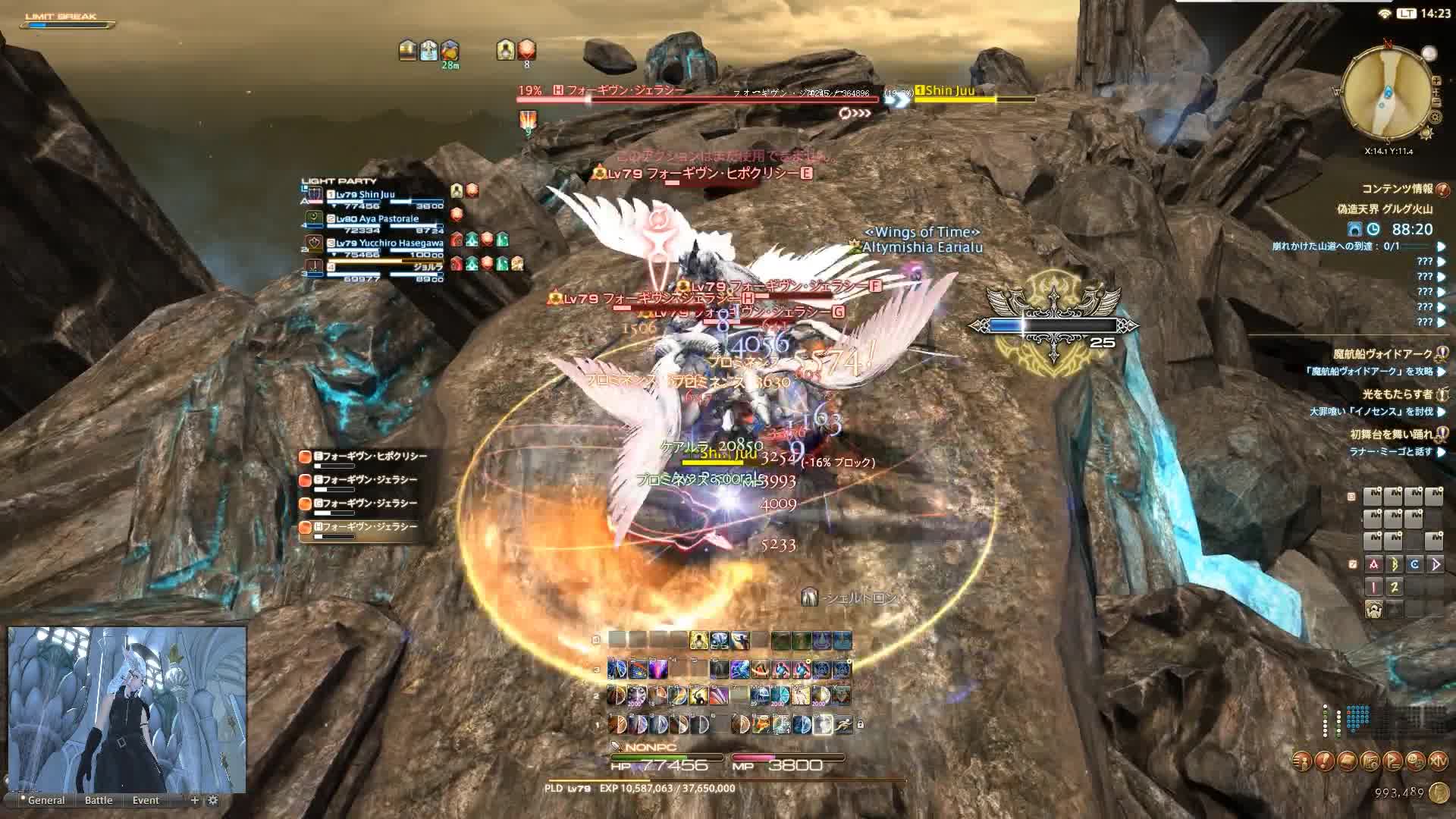ff145079级副本伪造天界格鲁格火山设计很棒的副本
