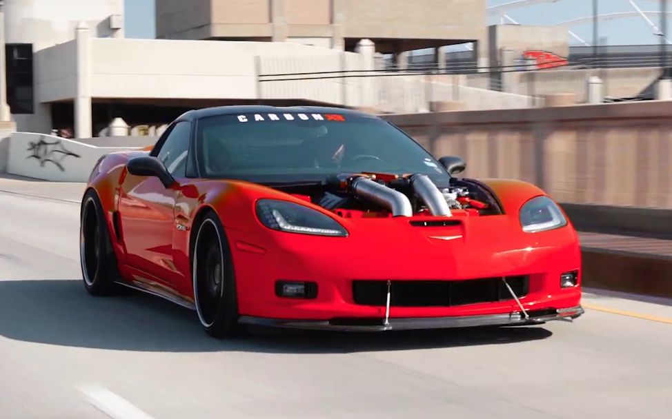 【4k】流氓改装,800hp悦耳v8引擎丨克尔维特c6 z06_哔哩哔哩 (゜-゜)