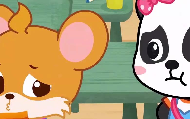 宝宝巴士:皮皮拿零食上厕所,不听妙妙的劝告,他喜欢边吃边上