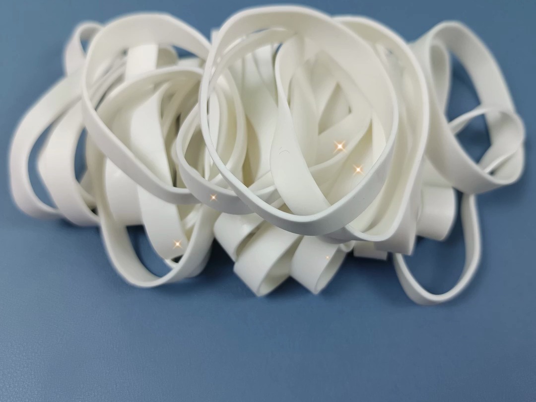 周长190宽10mm白色橡皮筋