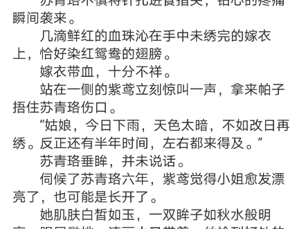 《假婚成真:首辅大人的套路》苏青珞陆衡之小说阅读全文TXT细雨如烟,笼罩着整个长安城.哔哩哔哩bilibili