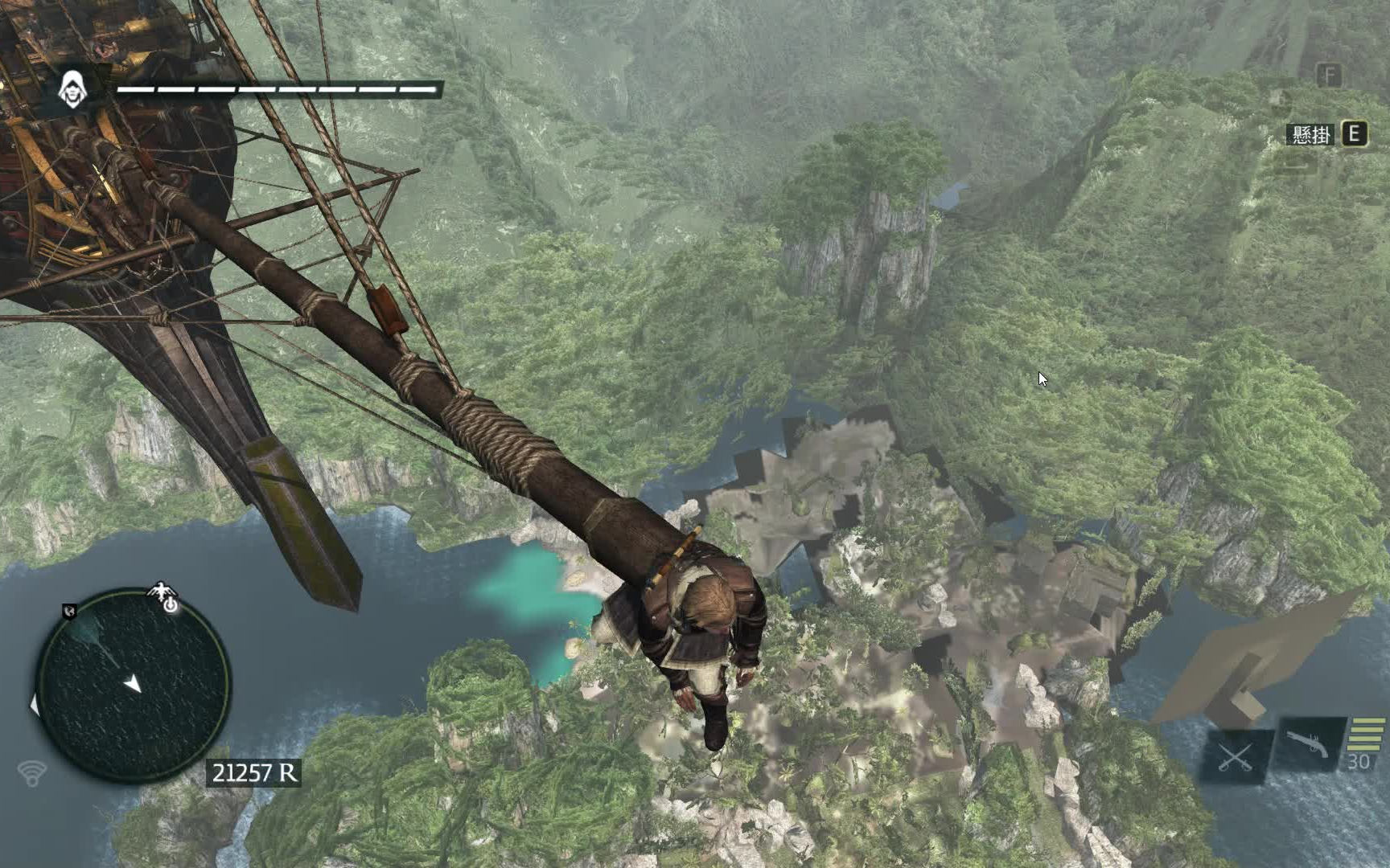 【刺客信条4:黑旗】上天入地寒鸦号