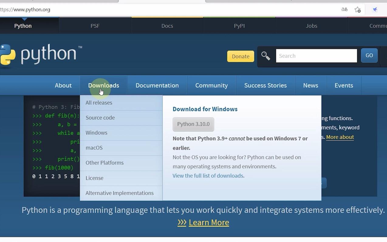 python下载安装教程 - 哔哩哔哩