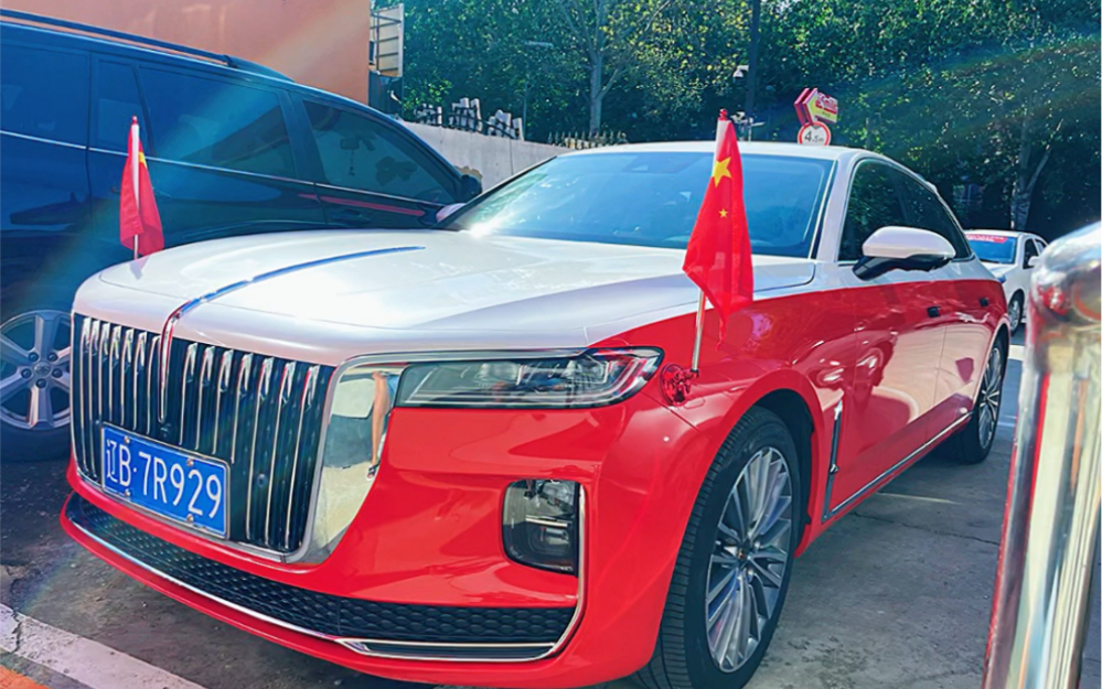 大连红旗h9红白大连仅此一台