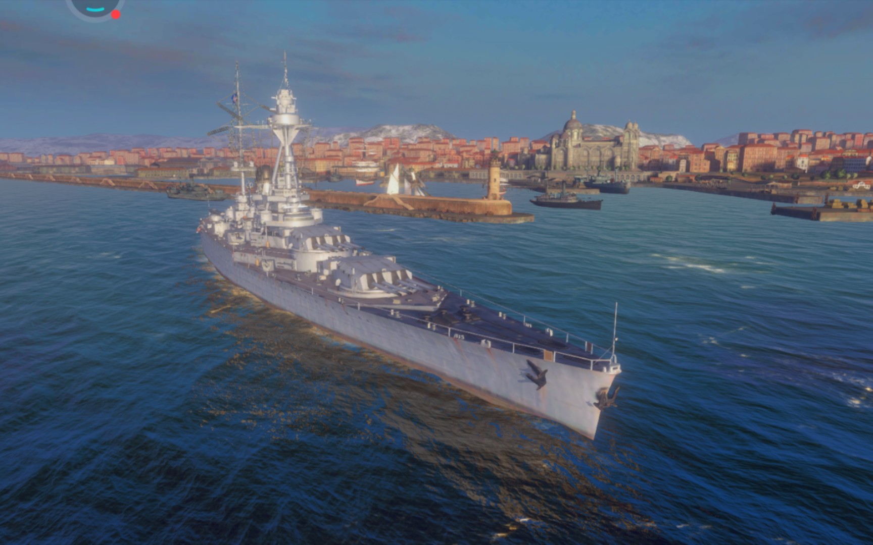 【战舰世界闪击战】法国大小姐--瑟堡号练手局