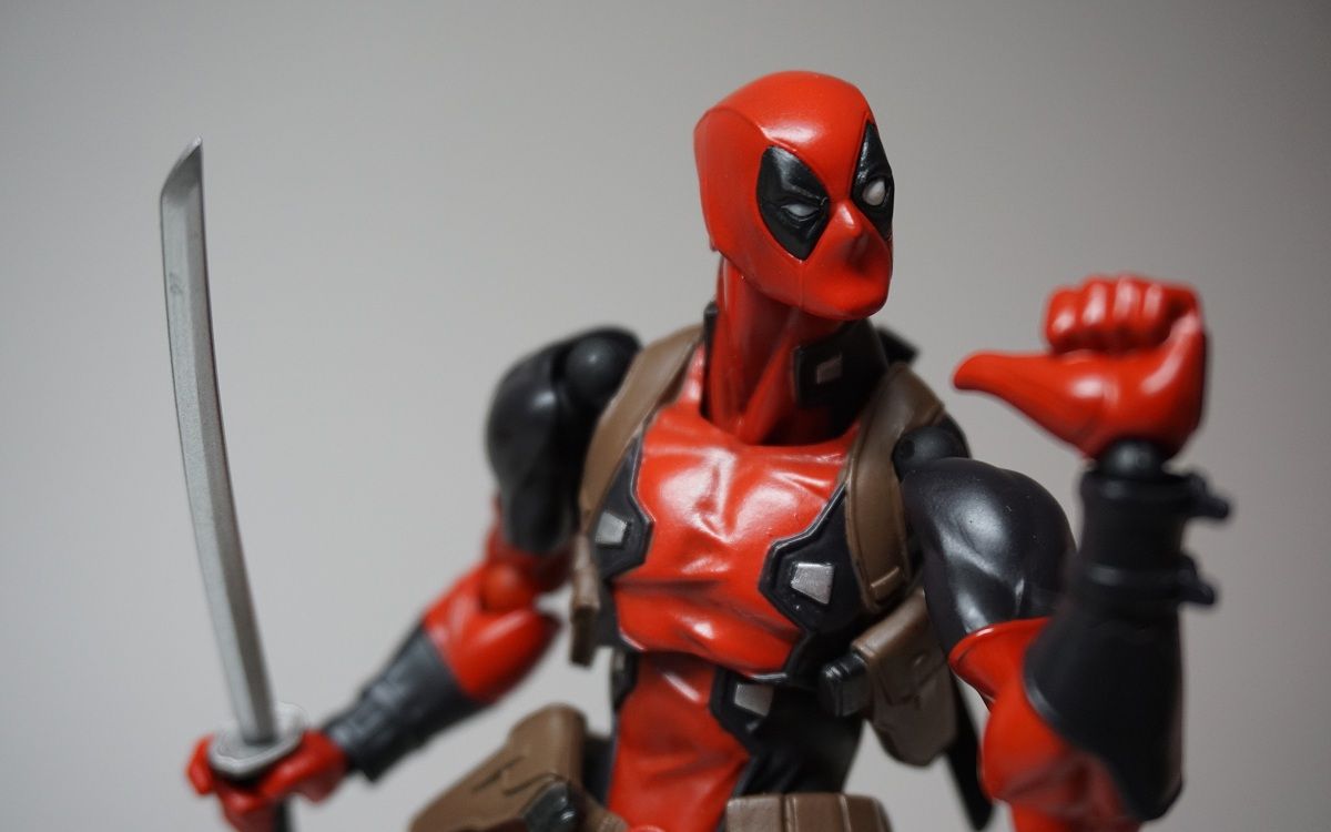 听鱼模玩分享 第2期 海洋堂山口式 死侍_哔哩哔哩_bilibili