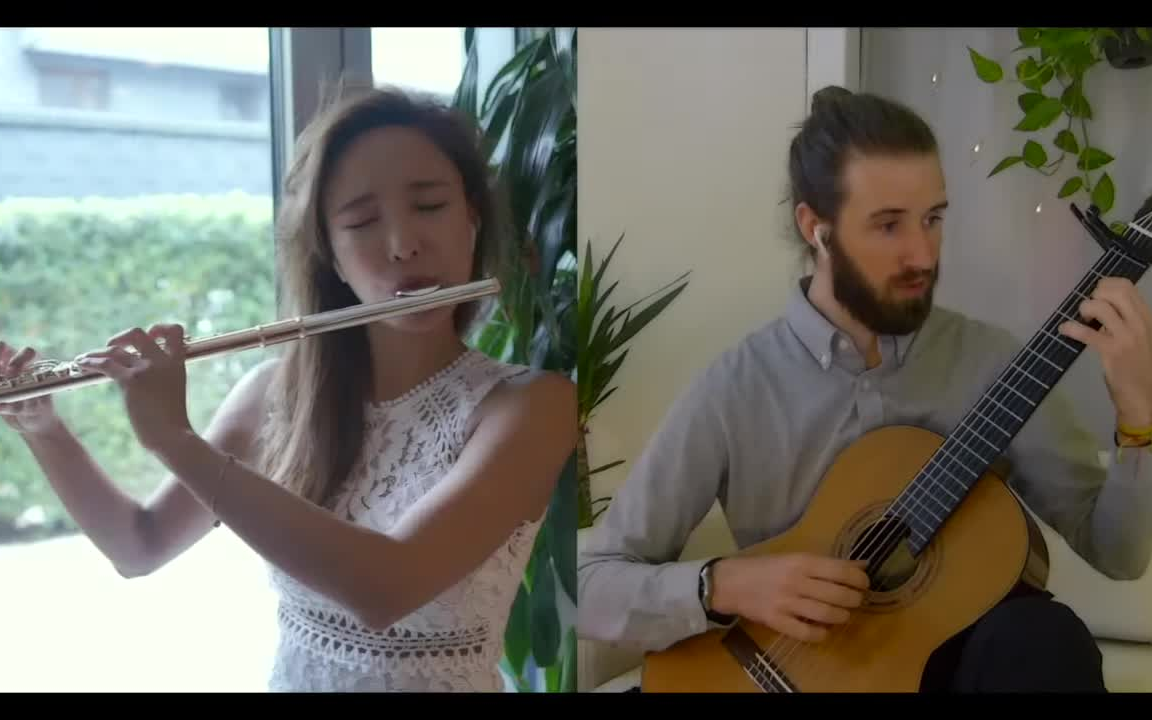 [图]【长笛&吉他】《阿莱城姑娘》Bizet L’Arlesiénne Suite No.2 Minuet- A Special Dedication To You