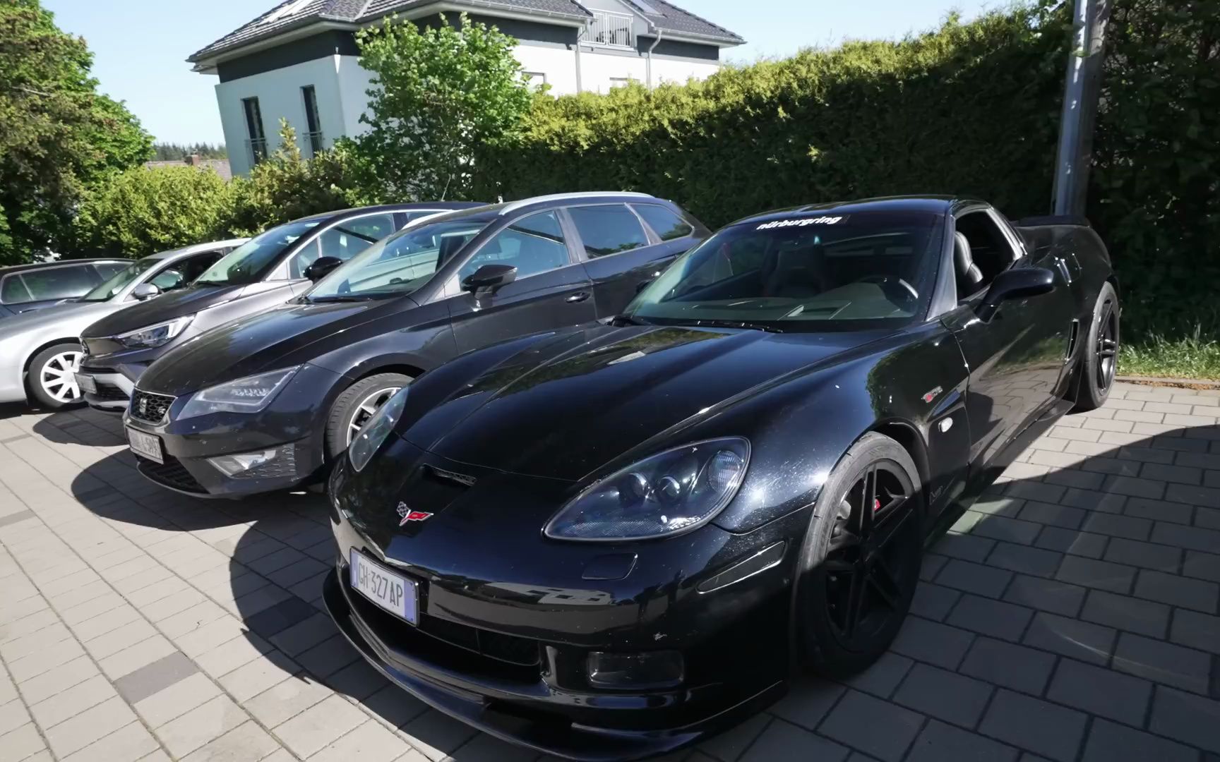 制动失败!雪佛兰科尔维特c6 z06_ 纽博格林