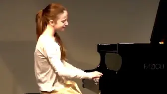莫扎特《小星星变奏曲》(Twinkle Twinkle Little Star)K.265--钢琴：Natalie Schwamova（娜塔莉·施瓦莫娃）