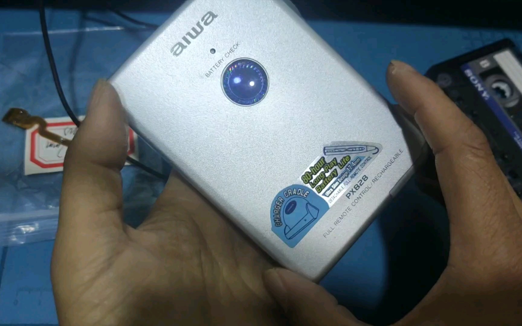 爱华px828通病,行星齿轮,磁头排线,更换皮带修复试机