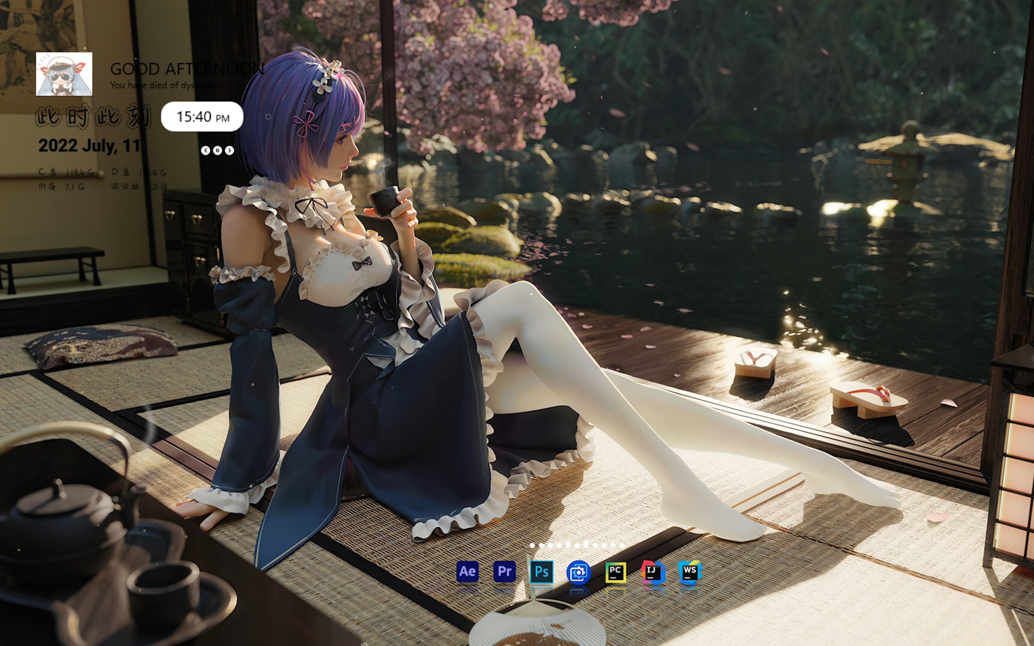 【wallpaper engine 雷姆】"是的,蕾姆的英雄是世界第一"