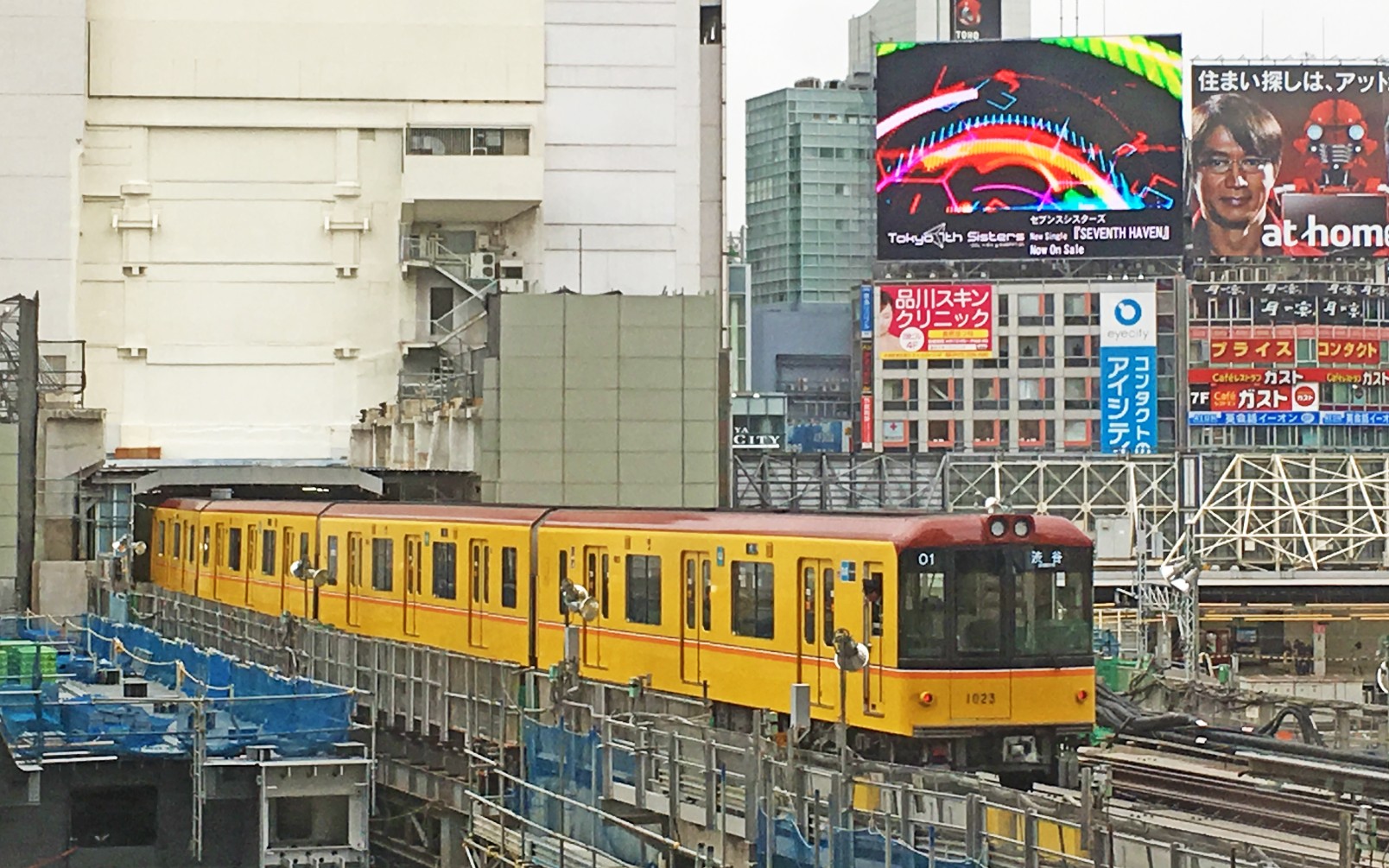 独家自制电车男pov14东京地下铁银座线浅草涩谷前面展望