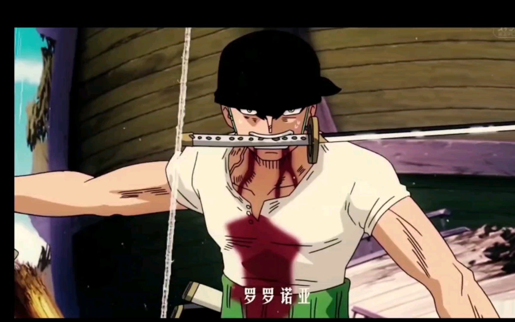 剑锋所指心之所向海贼王索隆