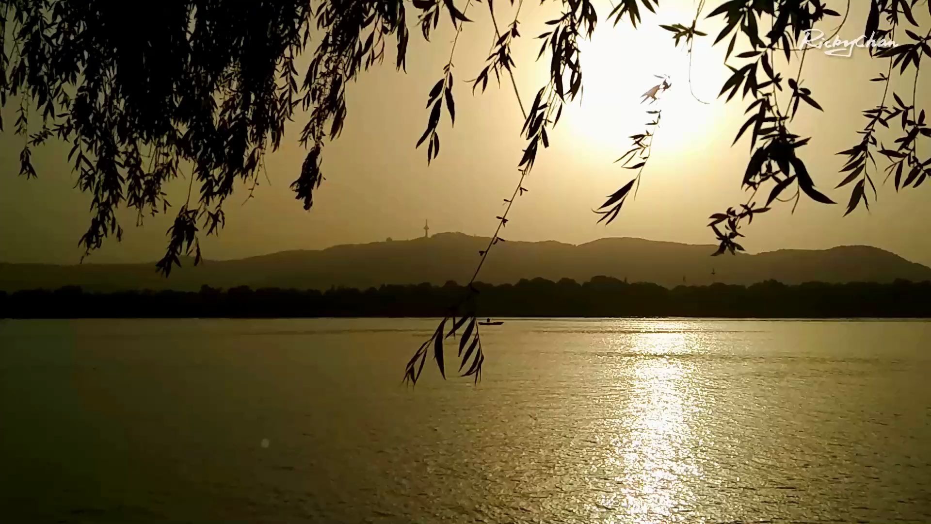 橘子洲頭,嶽麓山