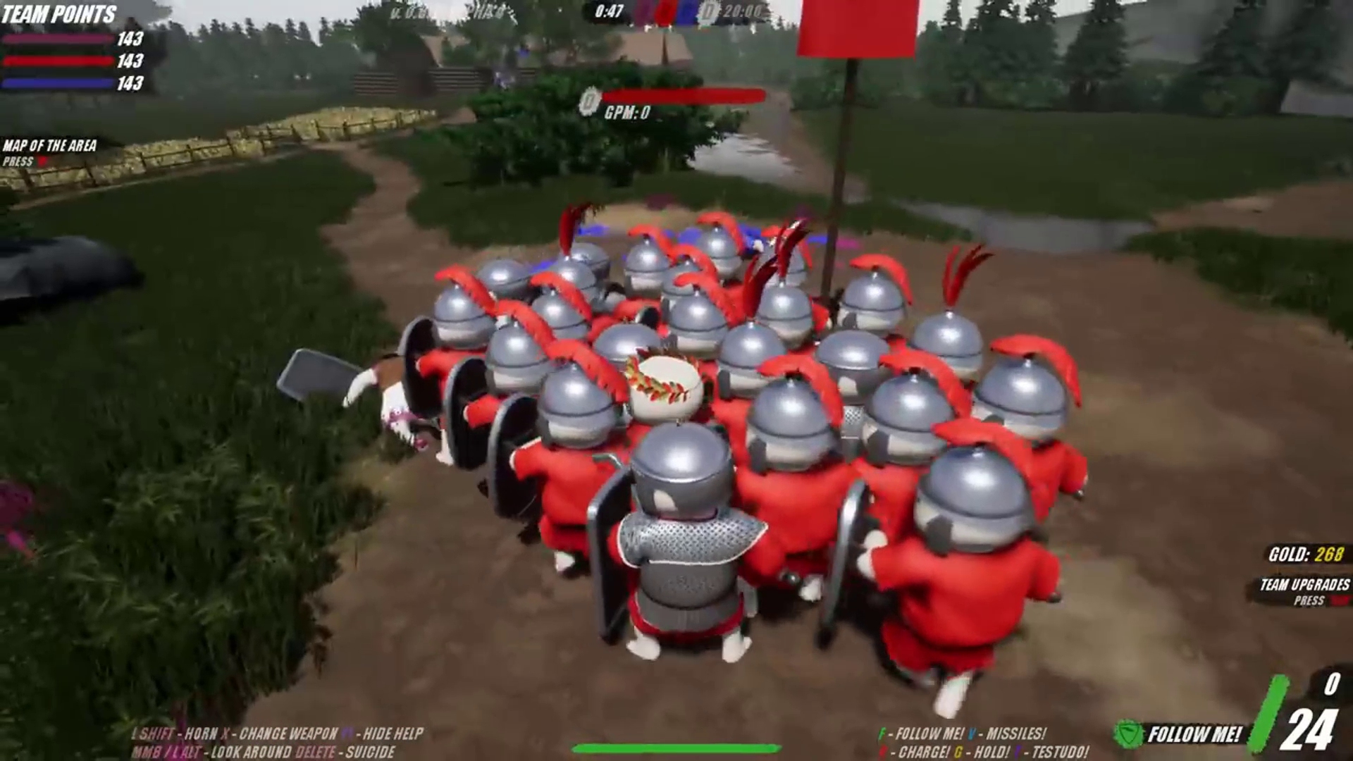 shieldwall盾墙:罗马vs罗马,小红人和小蓝人的战斗_哔哩哔哩 (゜-゜)