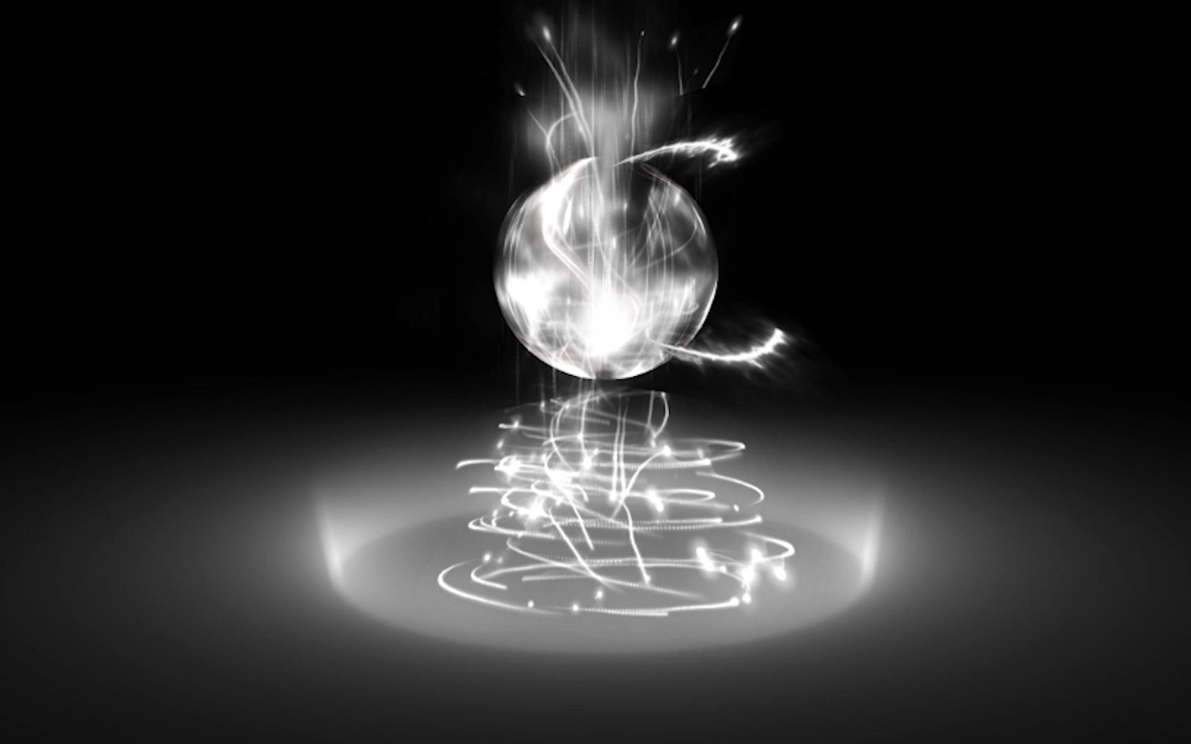 ae制作汇聚法球特效过程