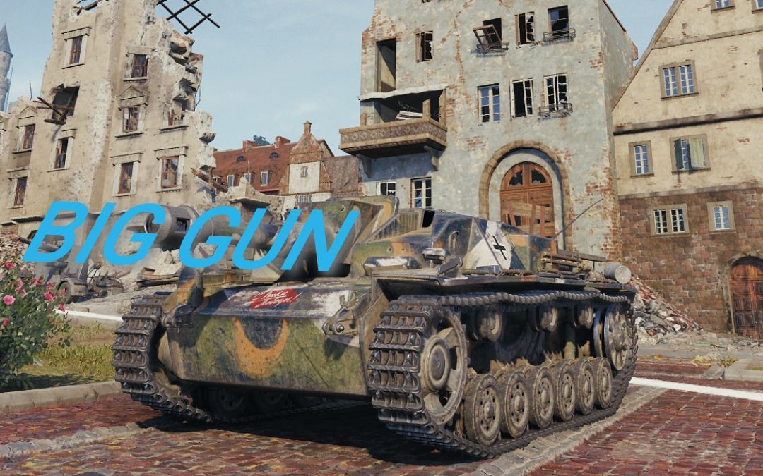 坦克世界 stug iii b 三号突击炮b型 三突子 大公园/慕尼黑 2200伤 大