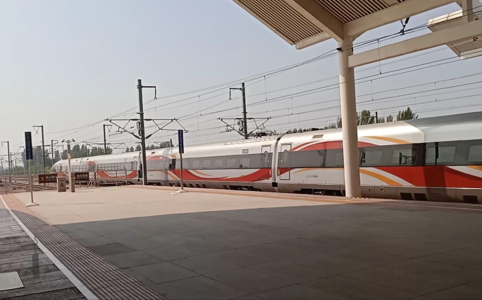 [350kph高速通过]中国最先进的cr400bf-bz智能动车