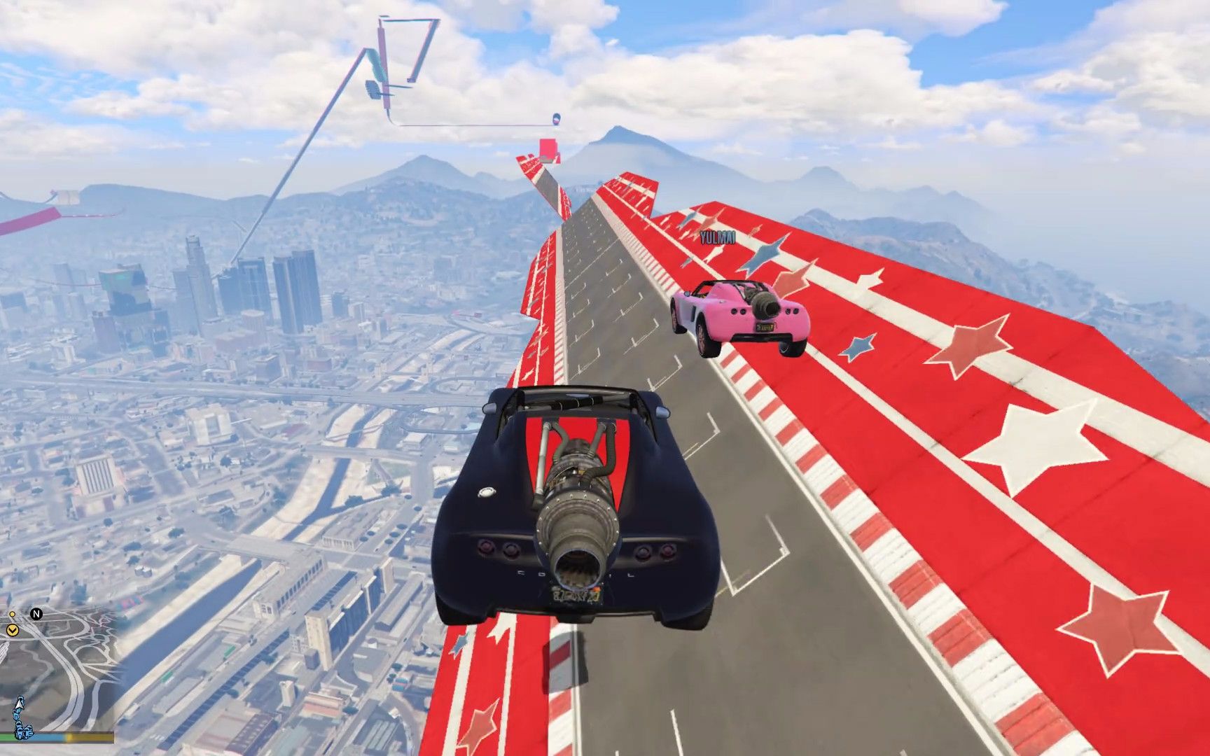 【乐美解说】gta5特殊载具竞速跑图 火箭狂雷的未完赛之旅