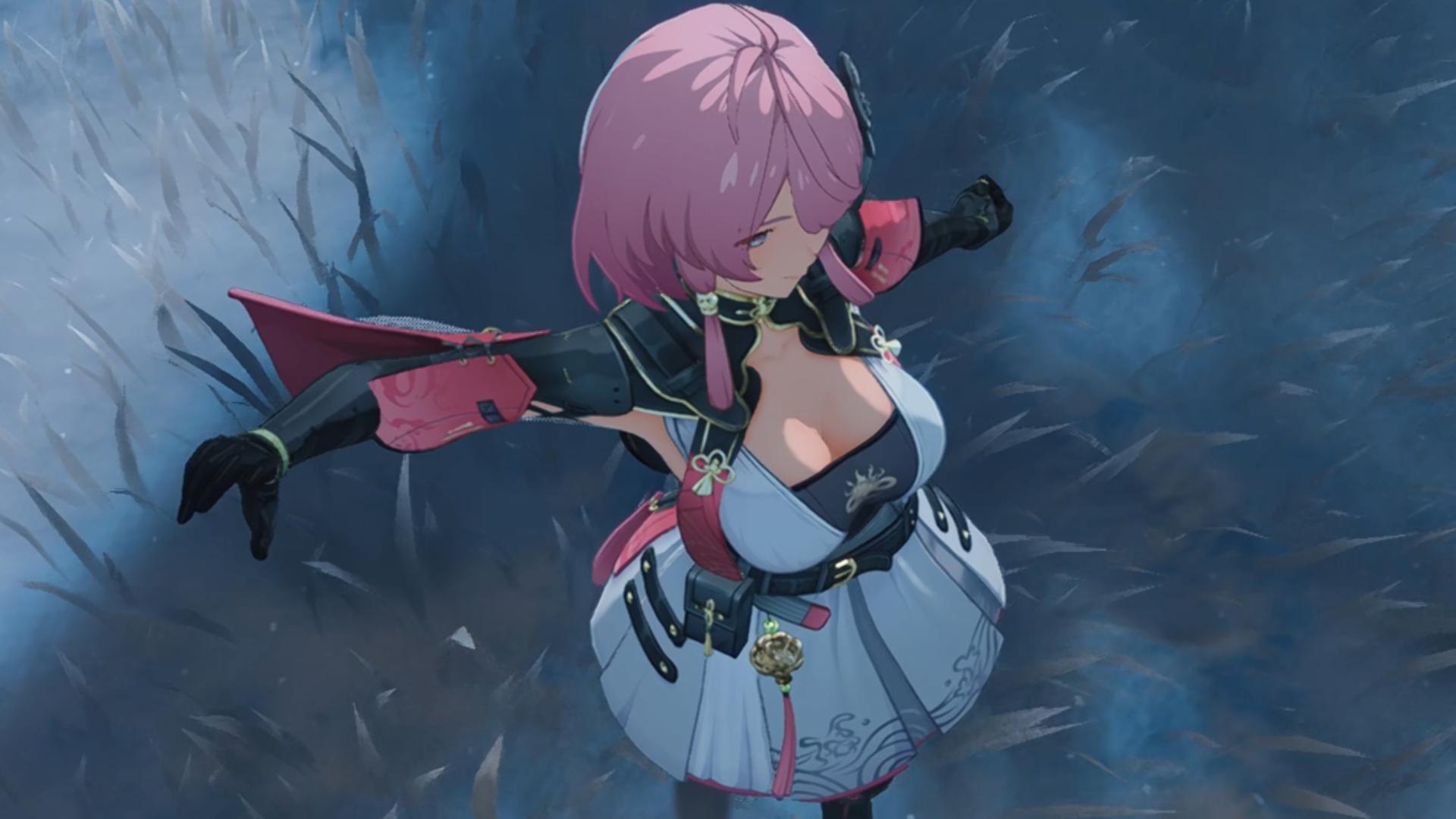 【鸣潮】桃祈 苗刀刀法赏析 不愧是大姐姐