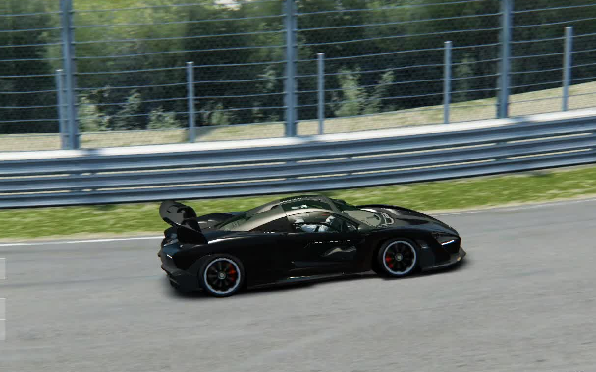 神力科莎迈凯伦塞纳浙江国际赛车场刷圈