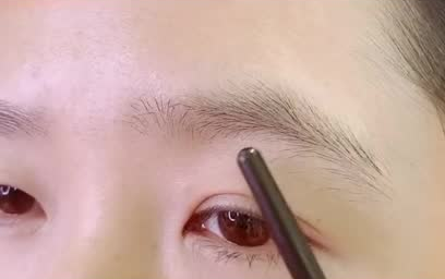 眉尾严重下垂的眉毛怎么修?认真看完哦修眉八字眉 眉型设计