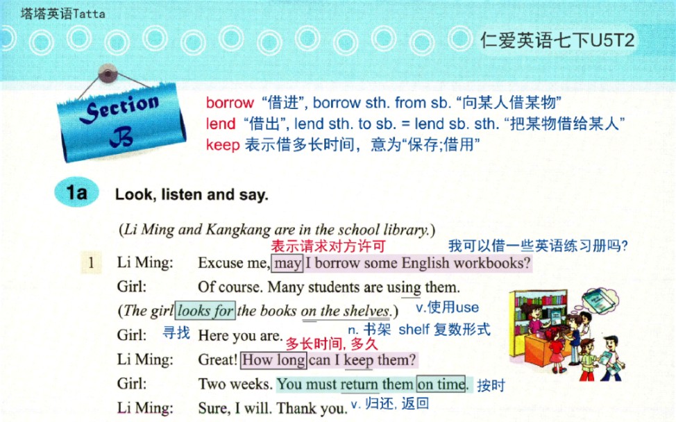 11页 | 仁爱版英语七年级下册课文 unit5 topic2 section b