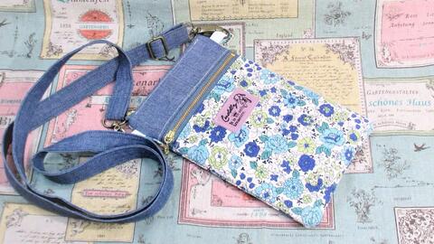 Diy How To Make A Smartphone Pouch ダブルファスナーポーチ作り方 スマホポシェット 哔哩哔哩 Bilibili