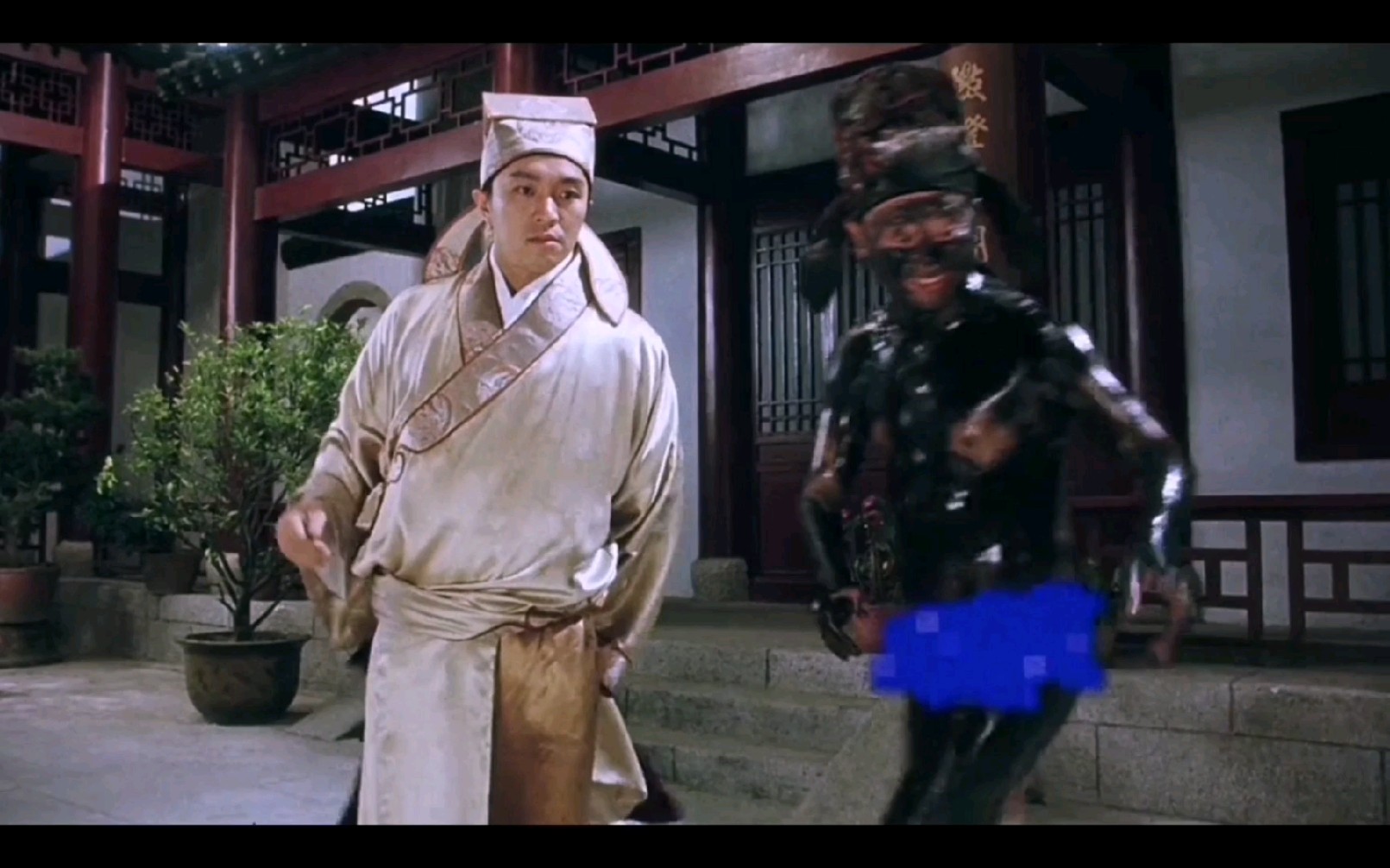 精彩片段唐伯虎祝枝山小鸟画大鹏