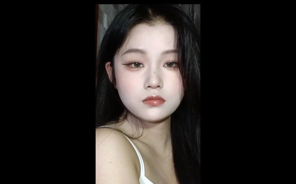 橙光女主金绮丽灵感妆 白月光二哥向 破碎清冷感