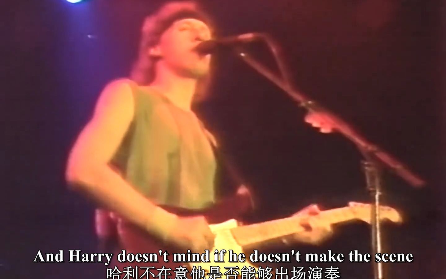 [图]Dire Straits - Sultans Of Swing (1985 Wembley, London LIVE) 中英字幕