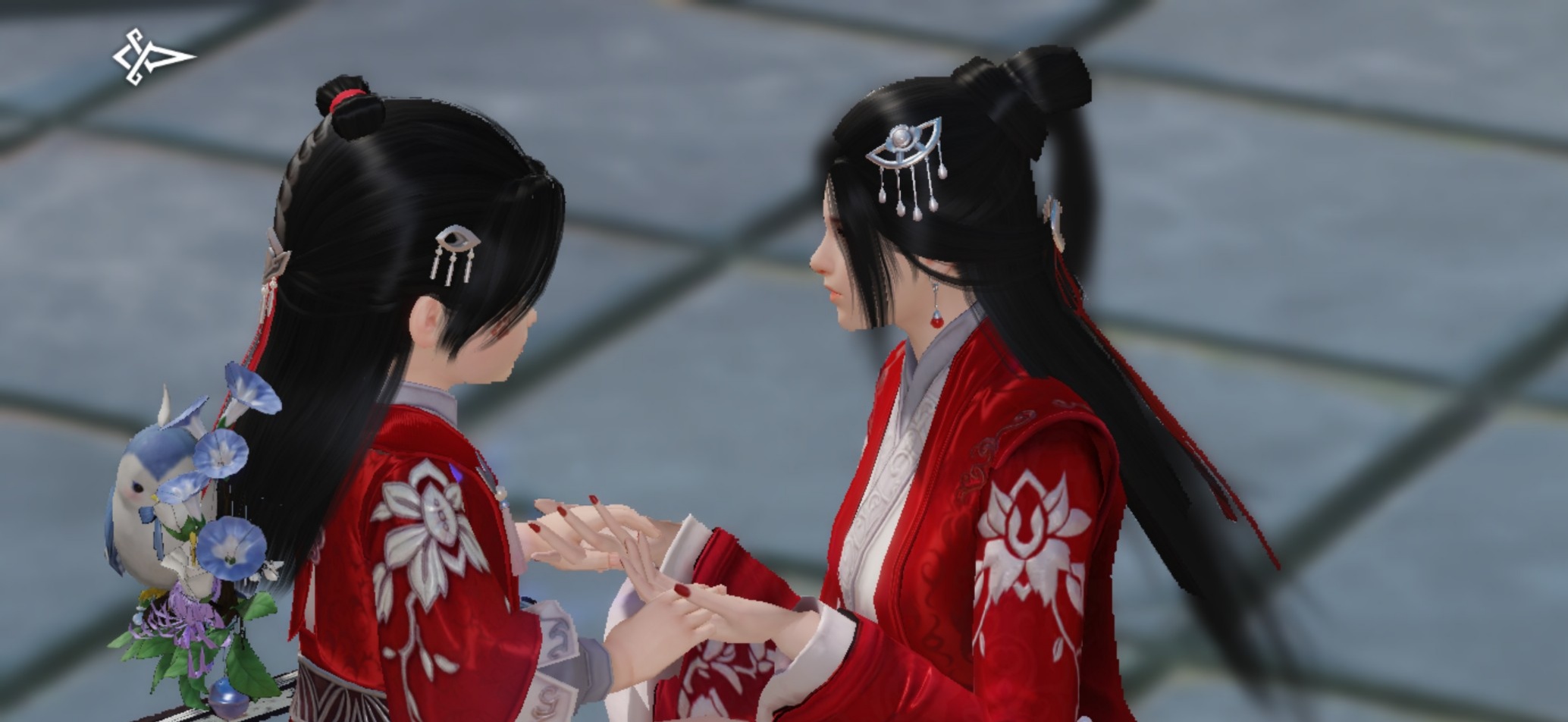 一梦江湖-陆轻眉灵犀"笑戏秋千"_哔哩哔哩 (゜