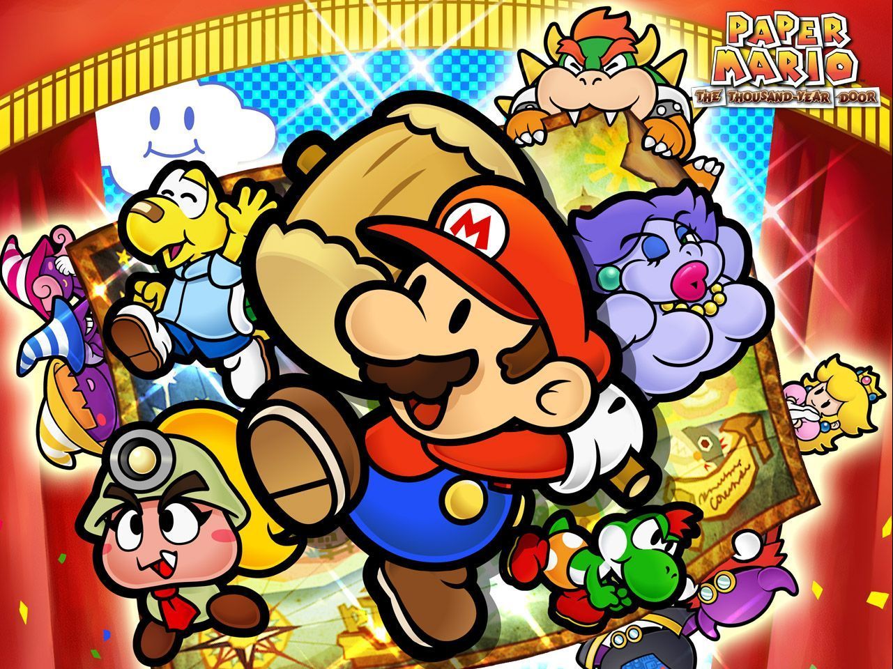 【纸马rpg/ttyd重制版发售特别节目】纸片马里奥rpg/千年之门 1小时31