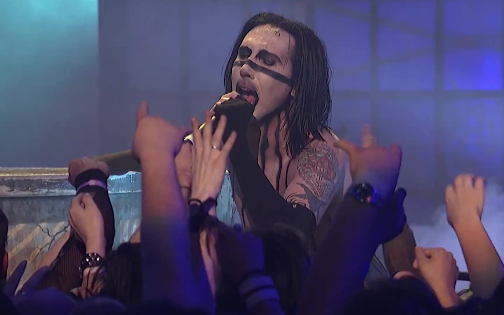 玛丽莲曼森 great big white world 1080p 高清现场