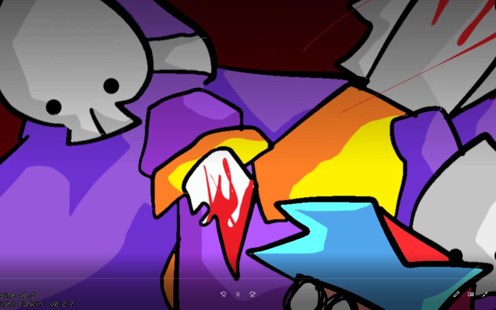 fnf模组 vs 狂扁小朋友